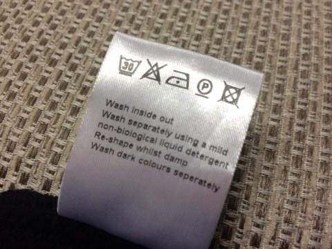 新しい洗濯表示 トップ